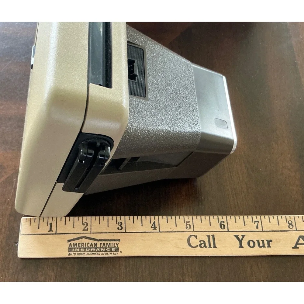 Kodak Vintage Pleaser II Kodamatic Instant Camera with Box and Manual Tan Brown